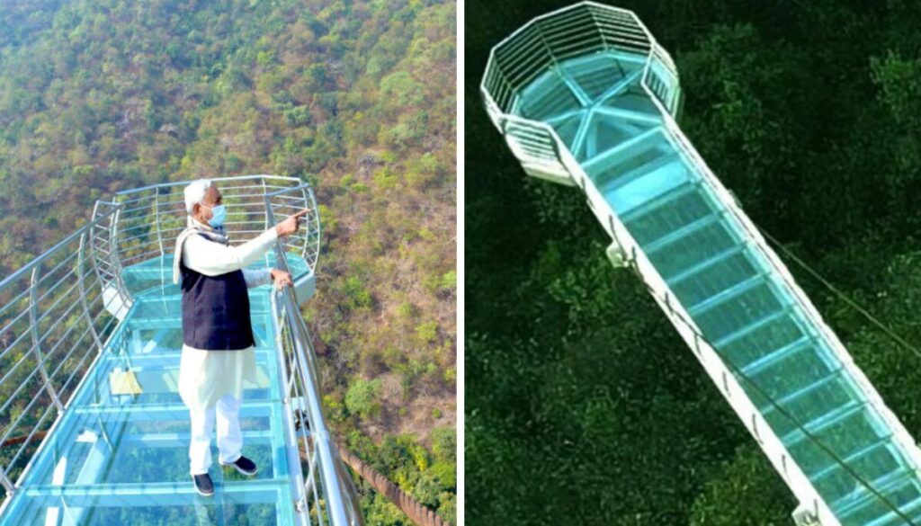 Rajgir glass bridge