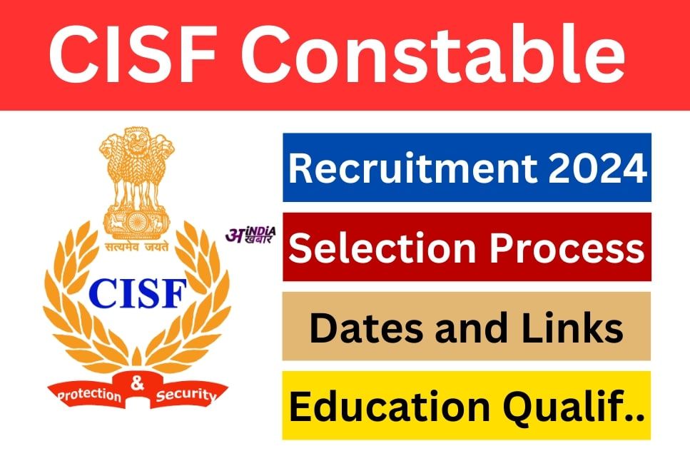 CISF Constable Recruitment 2024