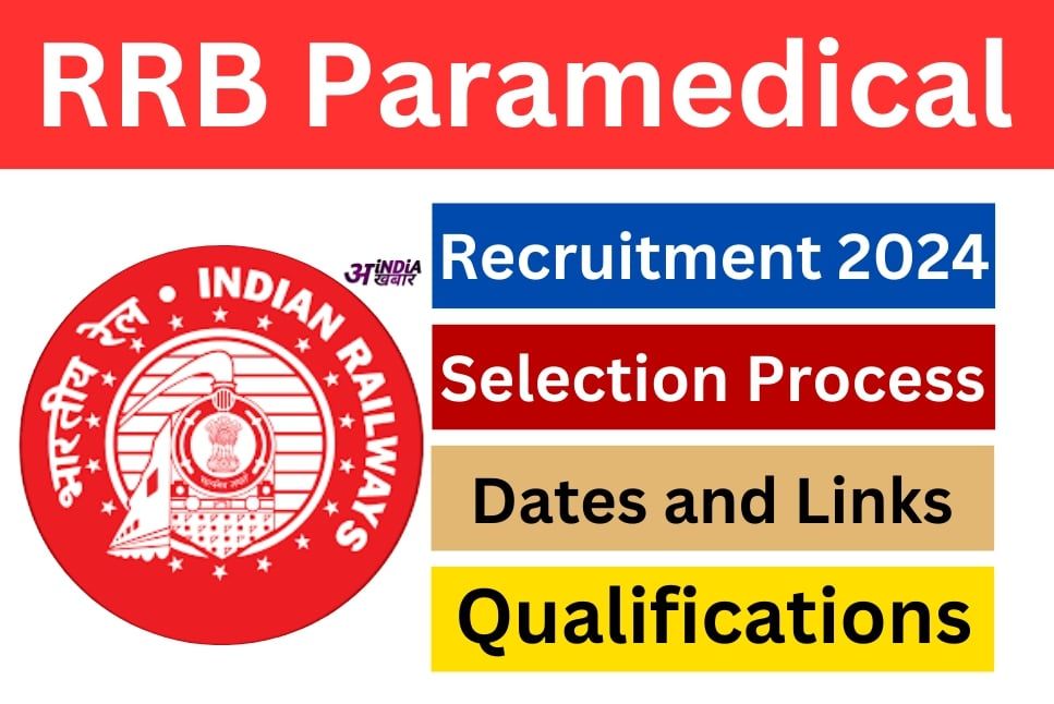 RRB Paramedical Recruitment