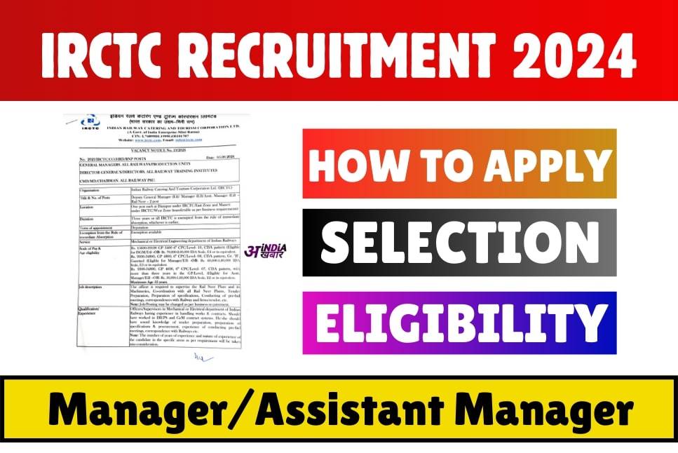 IRCTC Recruitment 2024