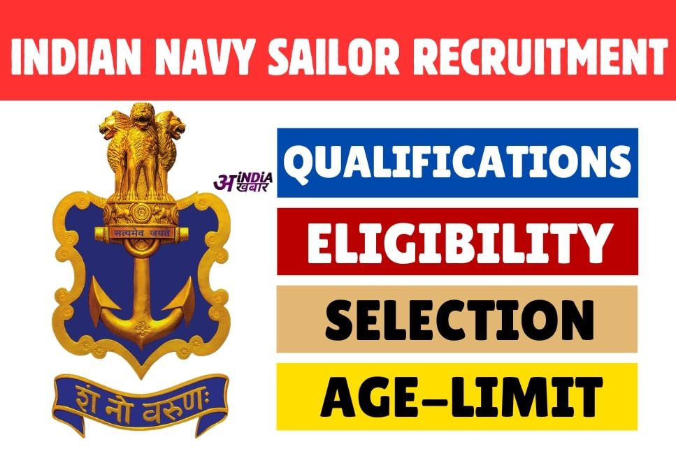 Indian Navy Sailor Recruitment 2024