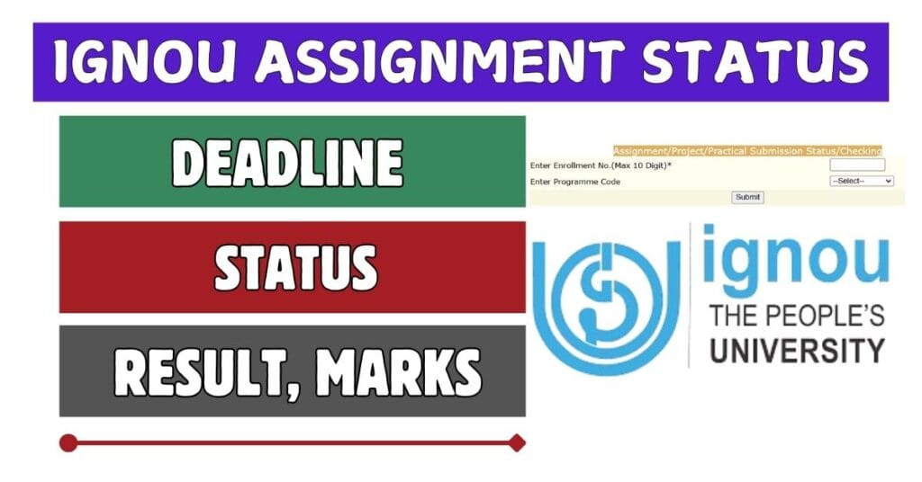 IGNOU Assignment Status 2024